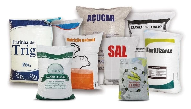 PP Woven Bag Packing Machine for Rice Grain Fertilizer feeds Agricultural Products and Chemical Granules